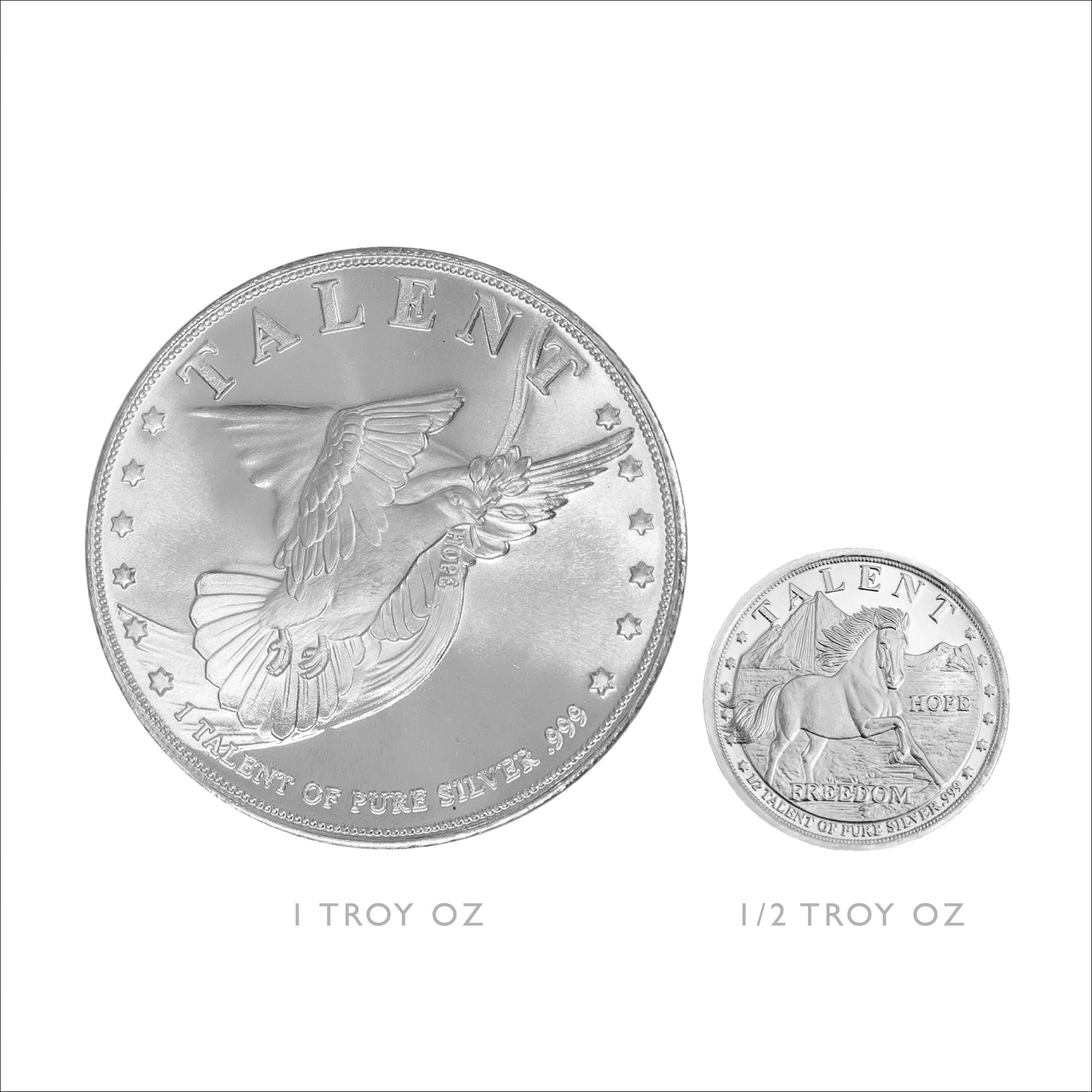 Silver Talent - 1/2 oz.